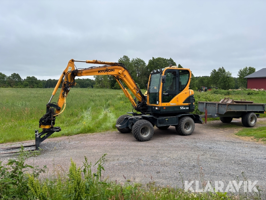 Hjulgrävare Hyundai Robex 55W-9A