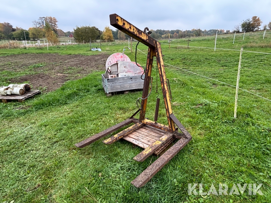 Pallgafflar till kran