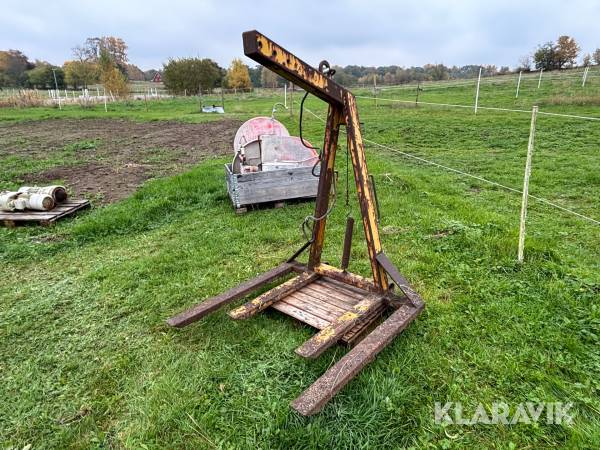 Pallgafflar till kran