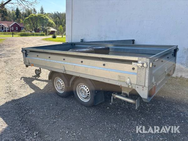 Personbilssläp Brenderup 4310TB 1400 boogie / bromsad