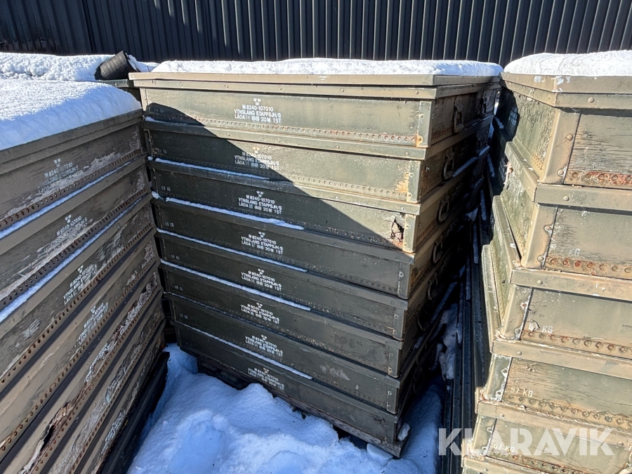 Isolererad vattenslang Försvaret 320m 1tum