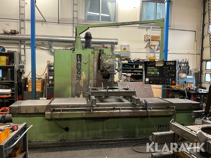 CNC bäddfräsmaskin Lagun FBF 2600