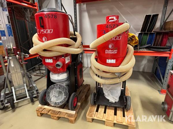 Dammsugare och föravskiljare Pullman Ermator