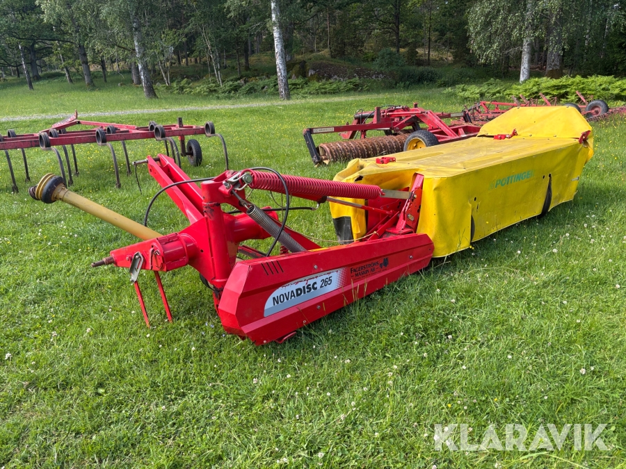 Slåttermaskin Pottinger Novadisc 265