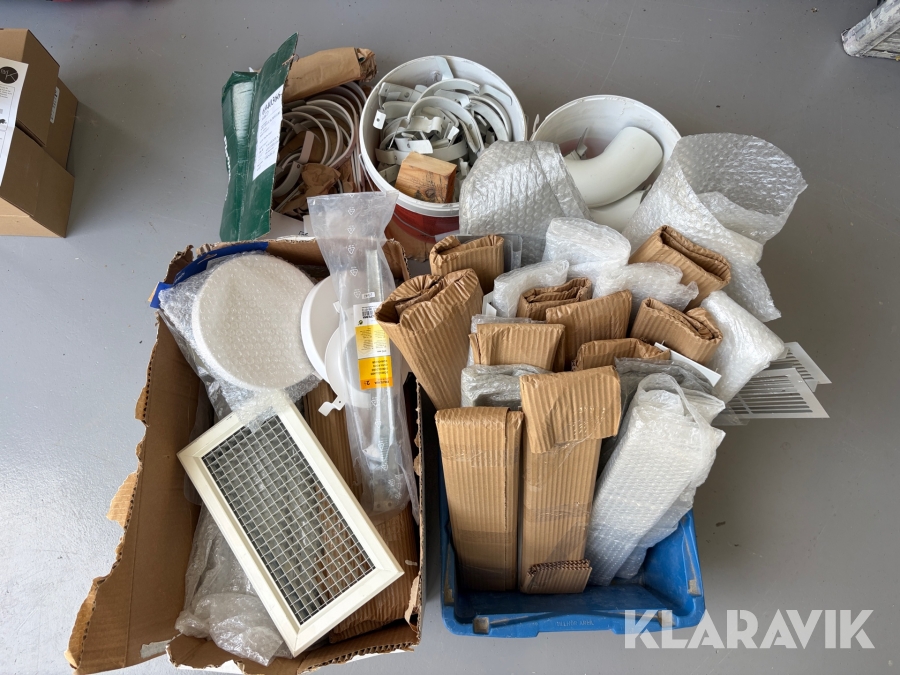 Parti Ventilationsgaller & Tillbehör till Hängrännor