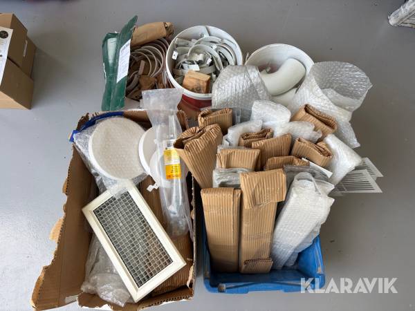Parti Ventilationsgaller & Tillbehör till Hängrännor