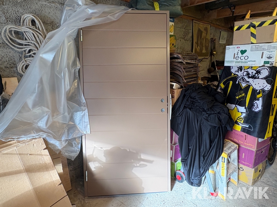 Ytterdörr Swedoor Ganges med kodlås