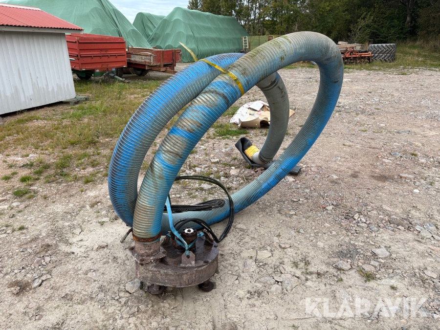 Gödselpump - med slang