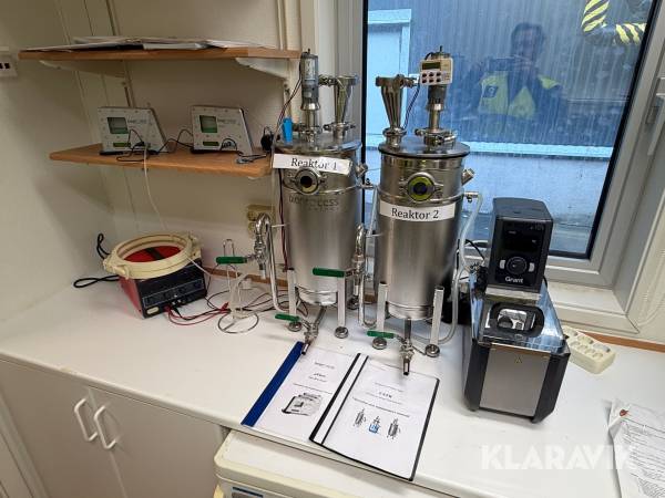 Biogas labbreaktor