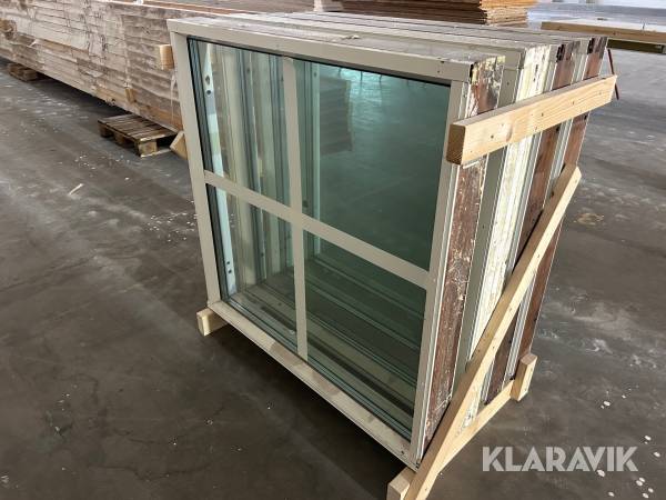 Fönster Elit 11x11 aluminium utsida