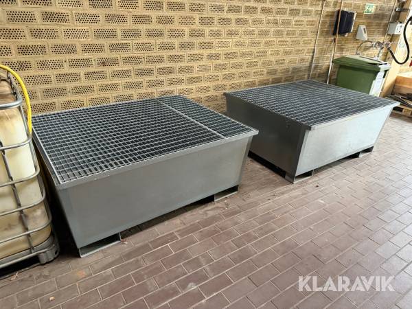 Uppsamlingskärl för IBC tankar Denios TC-A 2 st