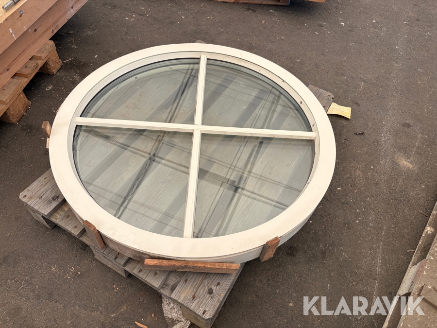 Runt fönster Oden fönster 1082-1082 med spröjs 1st