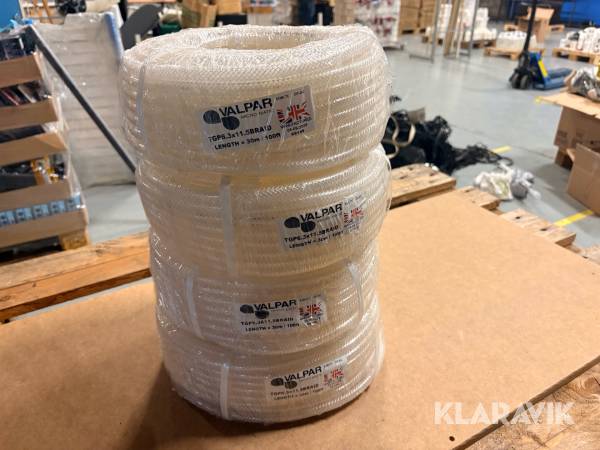 Armerad PVC-slang Valpar Micro Matic