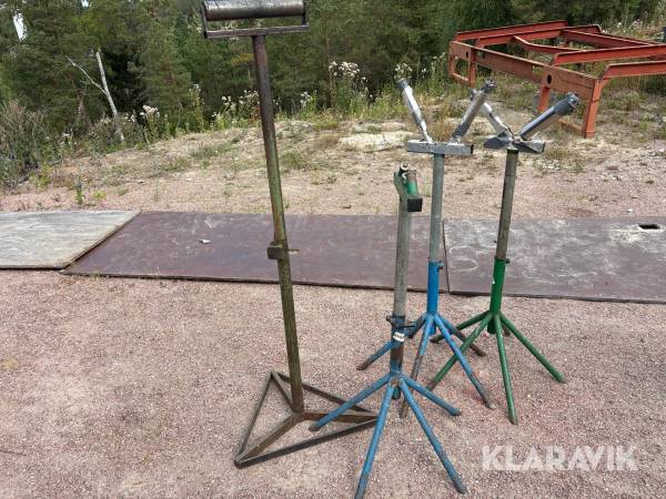 Stödbockar ställbara 4st