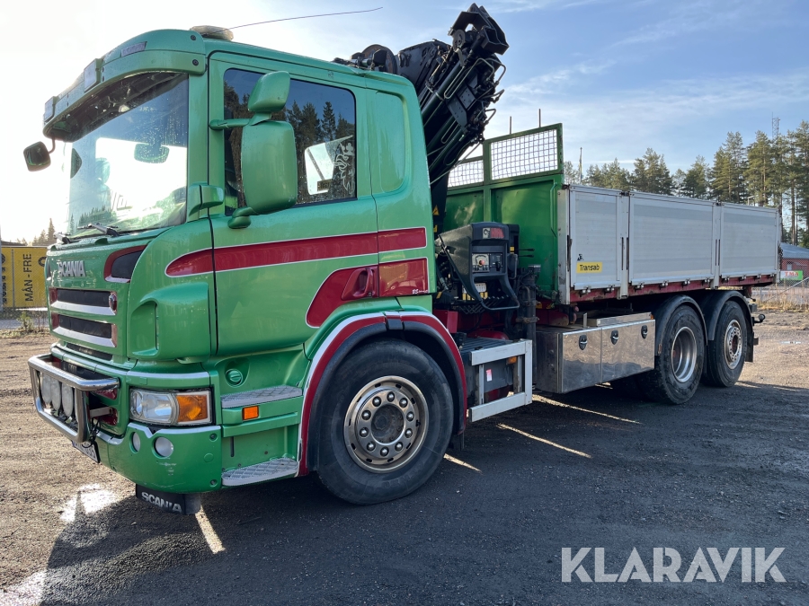 Kranbil Scania P400