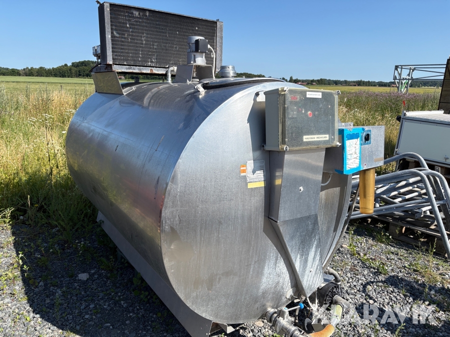 Mjölktank Hackman Wedholms DF 953AD med kylaggregat