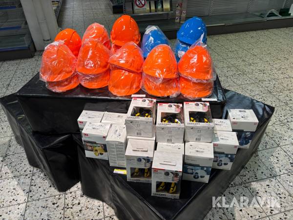 Skyddshjälmar & hörselkåpor 3M 20st