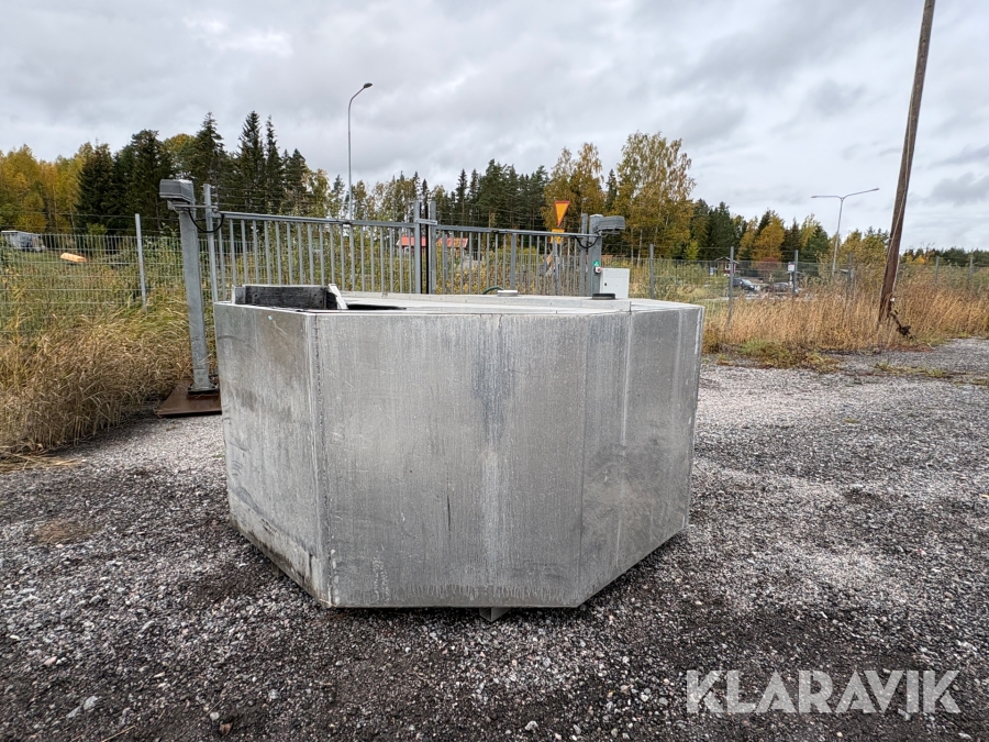 Provkörningsbalja för utombordarmotorer