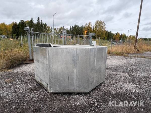 Provkörningsbalja för utombordarmotorer