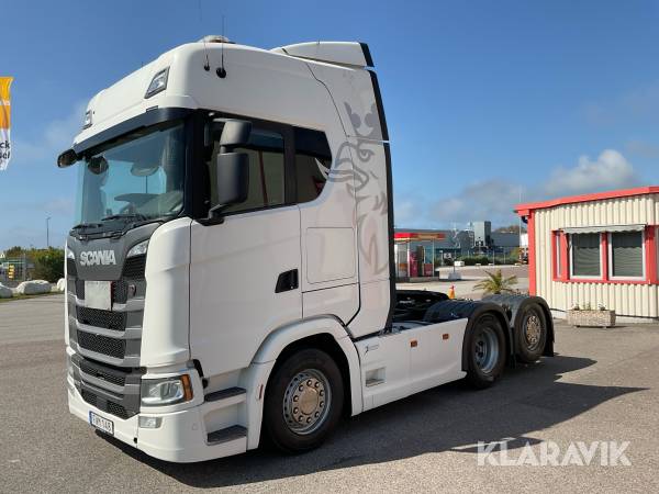 Dragbil Scania S500