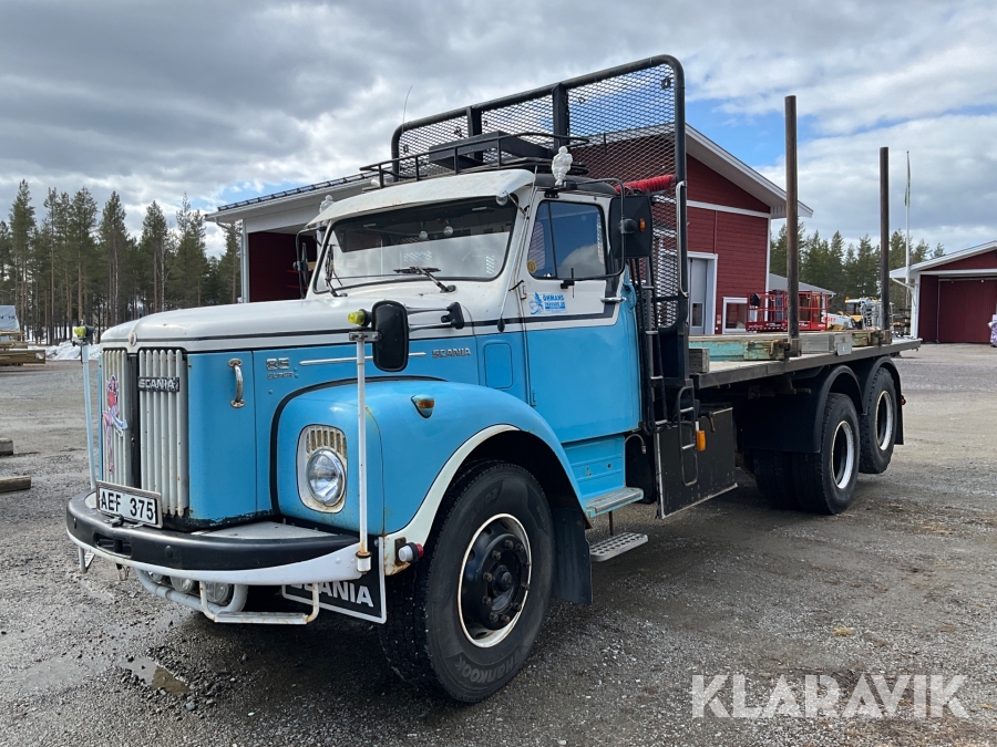 Veteranlastbil Scania LS 85 Super med tippram