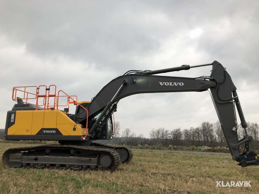 Bandgrävmaskin Volvo -18 (Demokörd) + utrustning