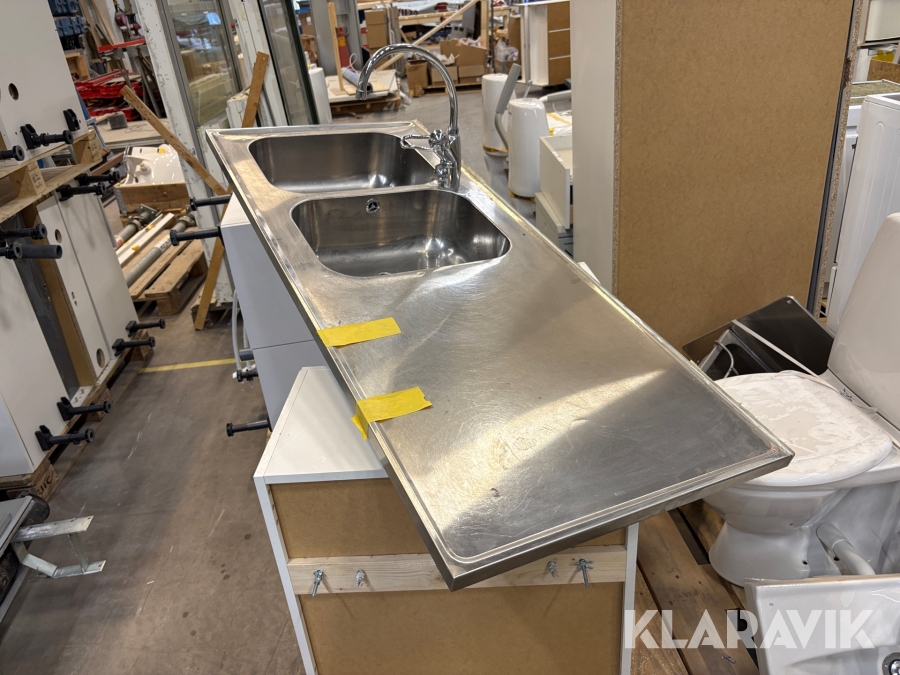 Diskbänk FM Mattsson 1420x600mm 1st
