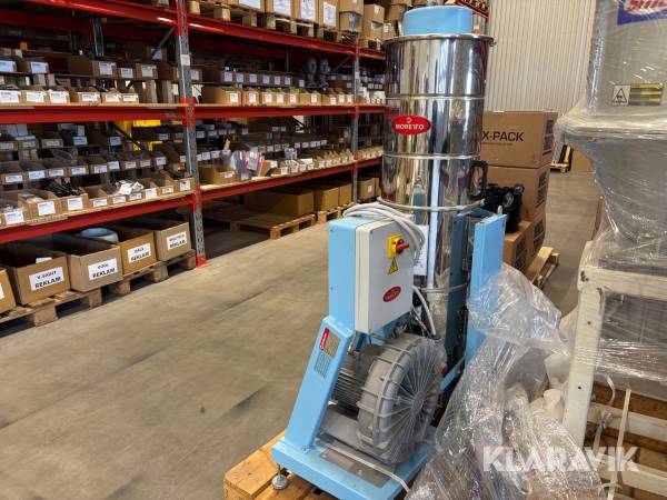 Industrivakuumpump / Sugaggregat Moretto V3S50 / FC31CPB 3kW med Filter