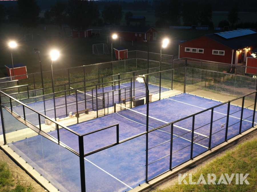 Padelbana Padelgrossen 20,4x10,4 m (Ny)