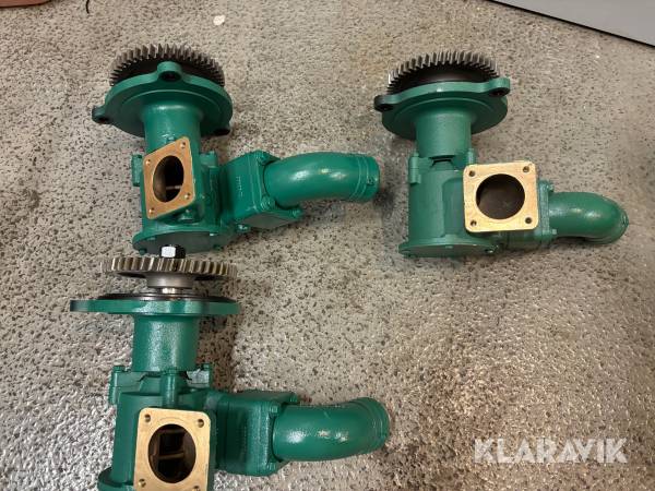 Vattenpumpar Volvo Penta D16 3 st