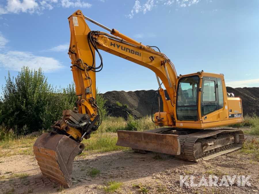 Grävmaskin Hyundai Robex 140 LCD-7