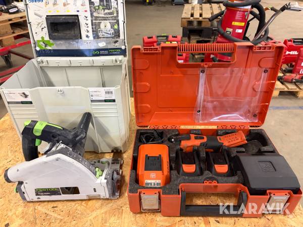 Sänksåg 1 st, Multimaskin 1 st Festool / Fein 