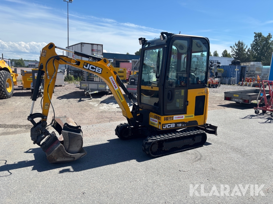 Grävmaskin JCB 19 C-1