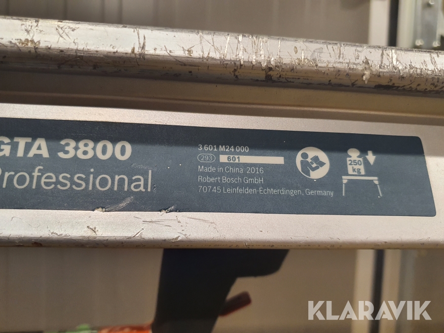 Sågbänk för Kap/Geringssåg Bosch GTA3800