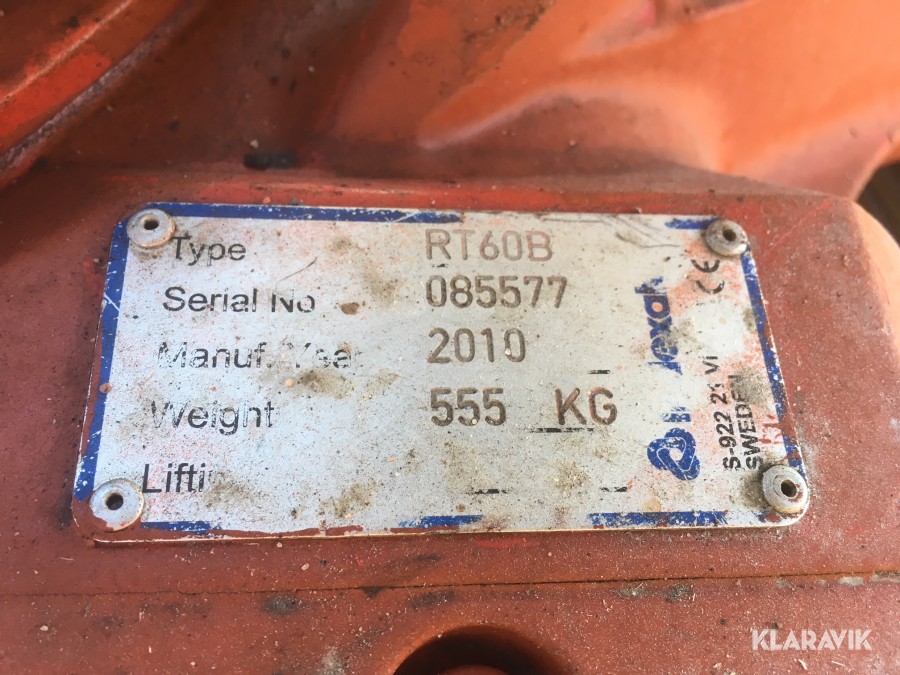 Rototilt Indexator RT60B