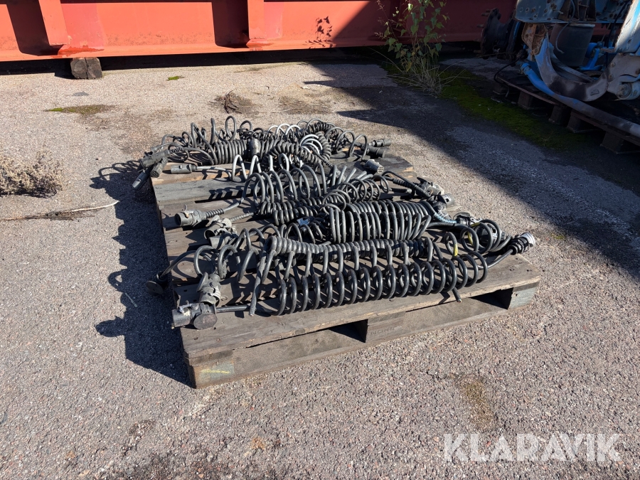 Parti med ABS-kablar och ljuskablar