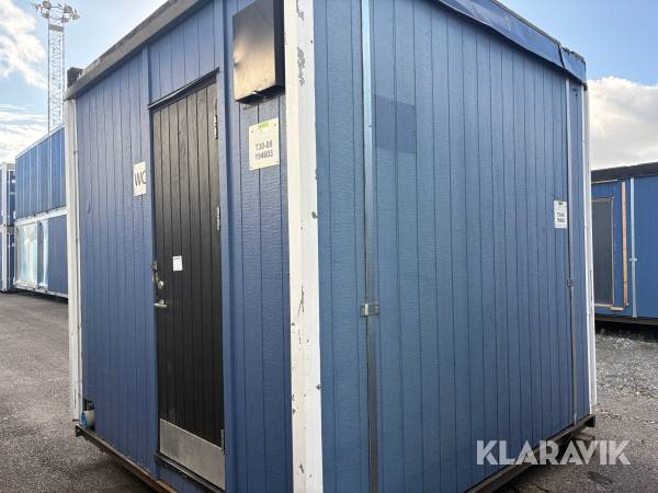 WC bod med 3 st toaletter Flexator