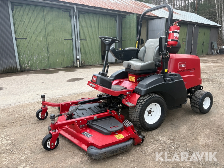 Gräsklippare Toro Groundmaster 3300 crosstrax AWD