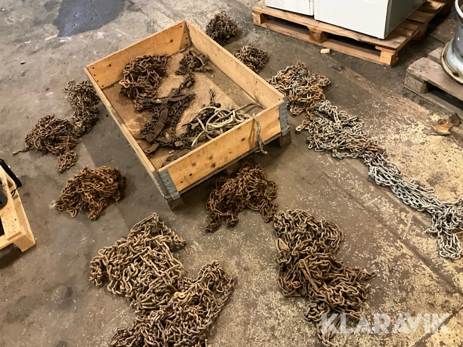 Snökedjor ca 12 st till lastbil