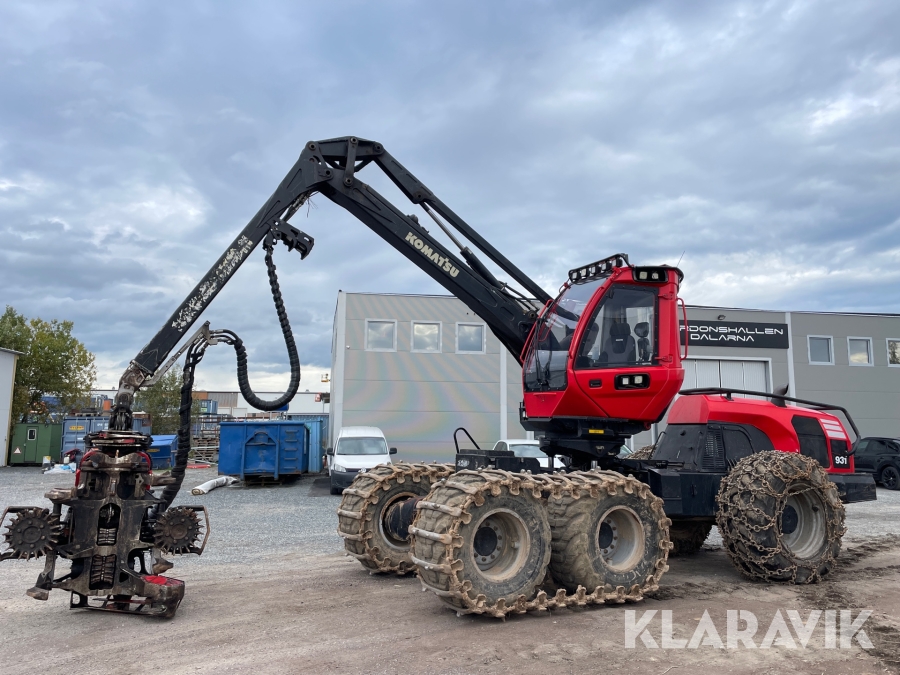 Skördare Komatsu 931-2
