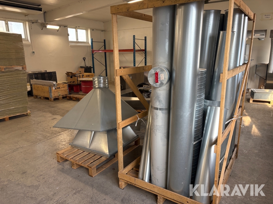 Ventilationsrör och huvar