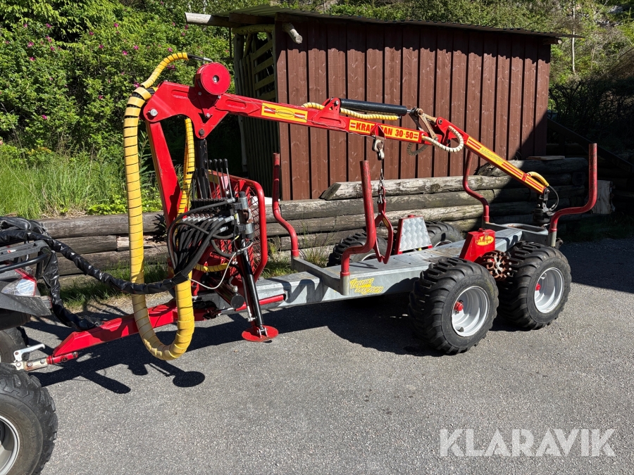 Griplastarvagn Kranman T1900 Jubileumsvagnen