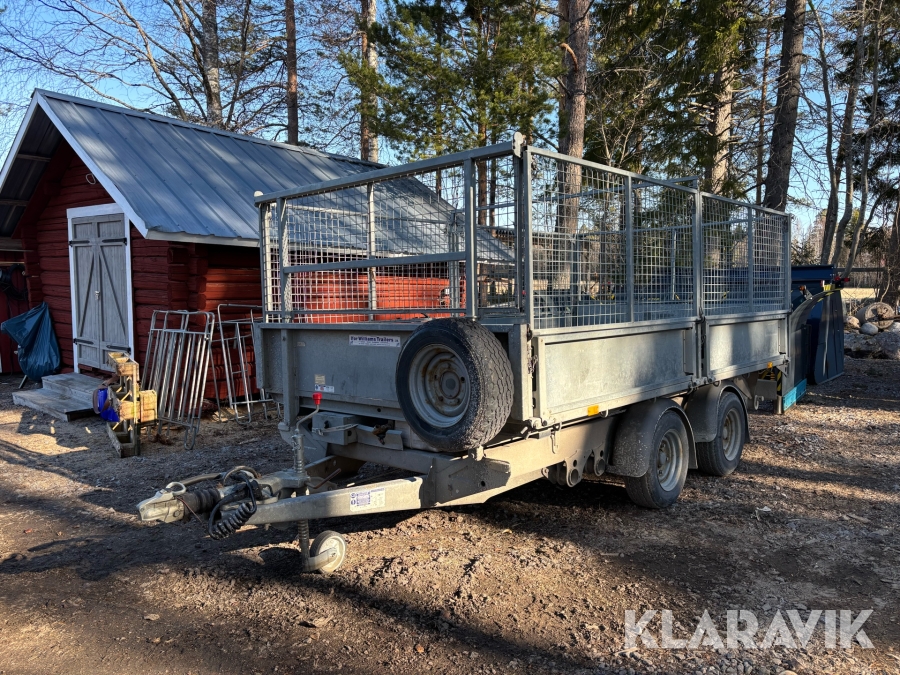 Högtippande släpvagn Ifor Williams TT35
