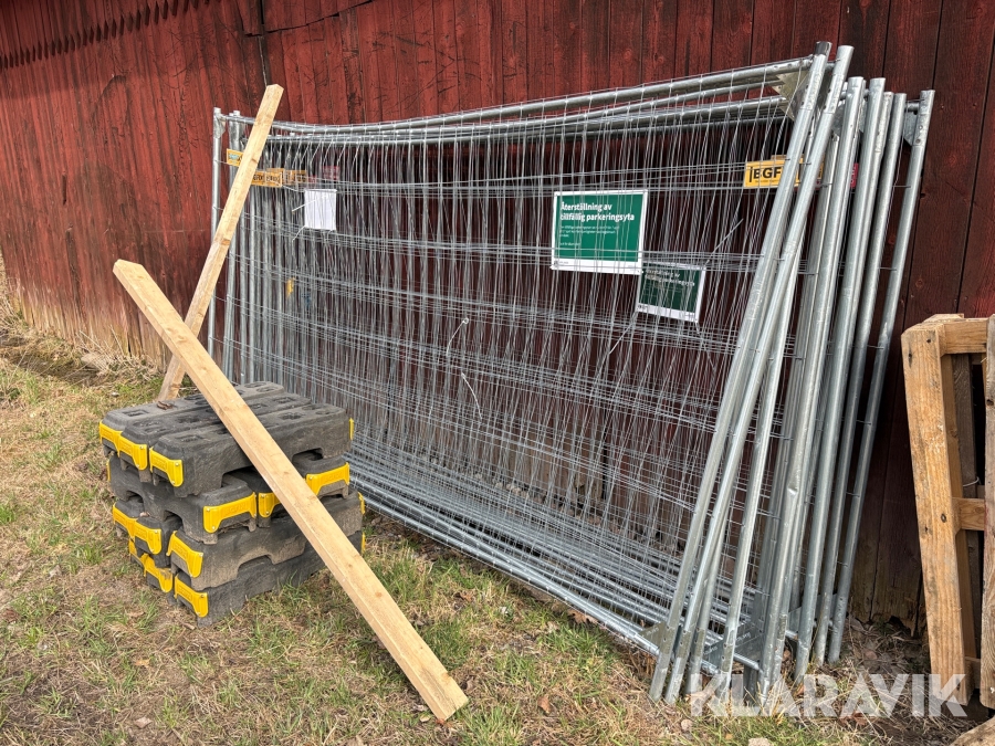 Byggstängsel BGFix 15st