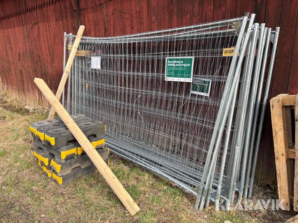 Byggstängsel BGFix 15st