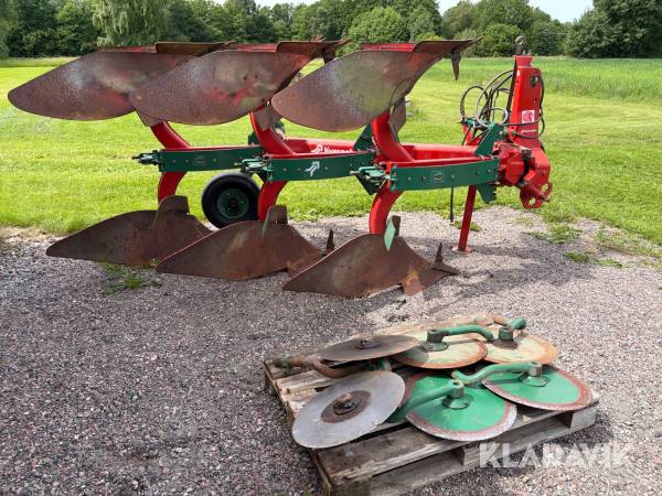 Växelplog Kverneland E 3 x 16 Mod E plogkropp 8
