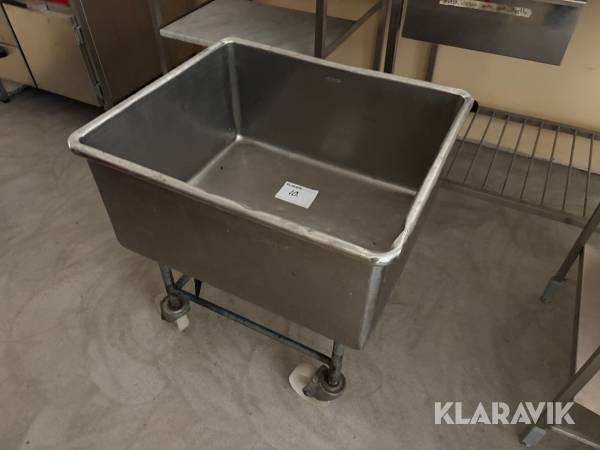 Vattenbalja i rostfritt