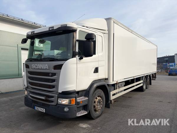 Kylbil Scania G450 med bakgavellyft