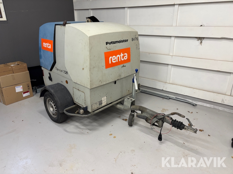 Hetvattentvätt Putzmeister Dynajet 350