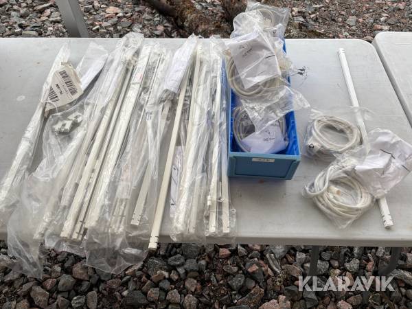 Anslutningskablar och profiler Fagerhult För hängande bärverk